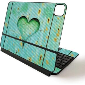 MightySkins Skin for Apple Magic Keyboard for iPad Pro 11-inch (2020) - Sushi | Protective, Durable, and Unique Vinyl Decal wrap Cover, CF-APIPSK1120-Bamboo Ohm