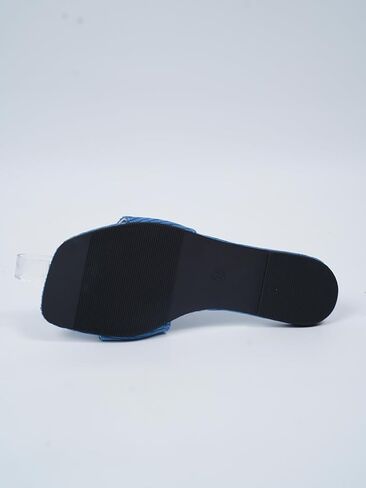 صندل نسائي صيفي مسطح مفتوح من الأمام من Verdusa حذاء مسطح للشاطئ in Kuwait