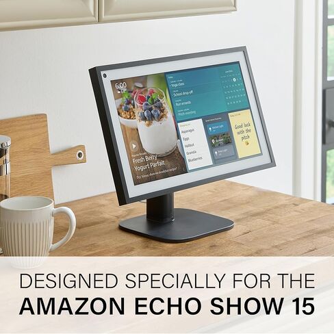 مصنوع خصيصًا لحامل Amazon Tilt and Swivel، من أجل Echo Show 15 in Kuwait