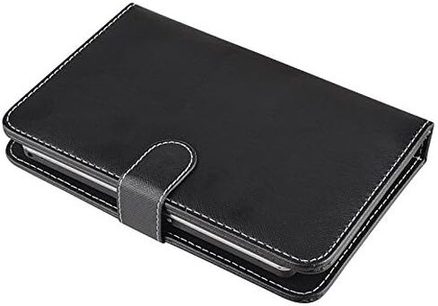 حامل تابلت مقاس 9.7 بوصات مع لوحة مفاتيح USB صغيرة، وغطاء لوحة مفاتيح USB من جلد البولي يوريثان النباتي، وحامل غطاء لأجهزة الكمبيوتر اللوحية التي تعمل بنظام Android مقاس 9.7 بوصات in Kuwait