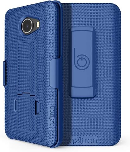 BELTRON Jitterbug Smart2 Case with Belt Clip Holster Combo, Slim Protective Grip Case with Kickstand for Jitterbug Smart 2 Easy-to-Use 5.5" Smartphone for Seniors by GreatCall (5049SJBS2) - Black in Saudi Arabia