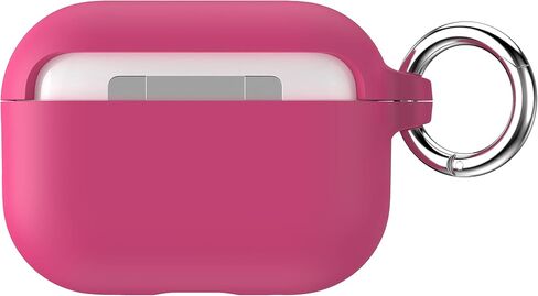 Speck AirPods Pro Case - for Apple AirPods Pro 1st Gen & AirPods Pro 2nd Gen - Durable Soft-Touch Coating with Carabiner Attachment - Presidio Amazing Purple/Soft Rose Gold in Saudi Arabia