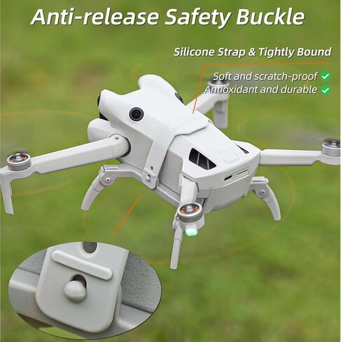 معدات الهبوط لـ DJI Mini 4 Pro، طقم تمديد قابل للطي لطائرة Drone Spider Leg لملحقات الطائرة بدون طيار DJI Mini 4 Pro (برتقالي) in Kuwait