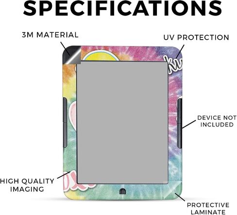 غلاف الكمبيوتر اللوحي اللامع اللامع المتوافق مع Barnes & Noble Nook GlowLight 4 (2021) - Bee Queen - غطاء لاصق واقٍ من الفينيل الفاخر 3M - سهل الاستخدام | صُنع في الولايات المتحدة الأمريكية بواسطة MightySkins in Kuwait