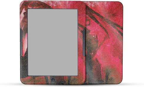 غلاف القارئ الإلكتروني من ألياف الكربون متوافق مع Barnes & Noble Nook GlowLight 4e (2022) - رخام أزرق مخضر - غطاء لاصق واقٍ من الفينيل 3M ممتاز - سهل الاستخدام | صُنع في الولايات المتحدة الأمريكية بواسطة MightySkins in Saudi Arabia