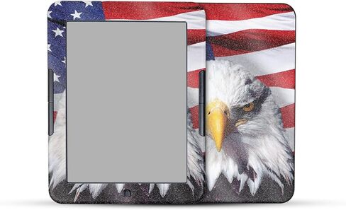 Carbon Fiber Tablet Skin Compatible with Barnes & Noble Nook GlowLight 4e (2022) - Accident - Premium 3M Vinyl Protective Wrap Decal Cover - Easy to Apply | Crafted in The USA by MightySkins in Saudi Arabia