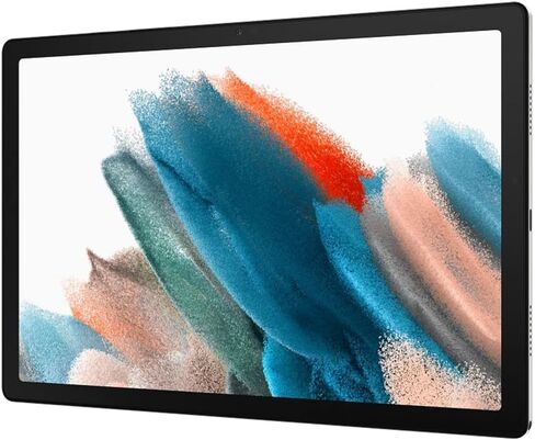 SAMSUNG Galaxy Tab A8 2022 WiFi 10.5 بوصة 7040 مللي أمبير 8 ميجابكسل SM-X200 الإصدار الدولي كاميرا مزدوجة (مع حزمة شاحن سيارة سريع) (فضي، 32 جيجابايت + 3 جيجابايت) in Saudi Arabia