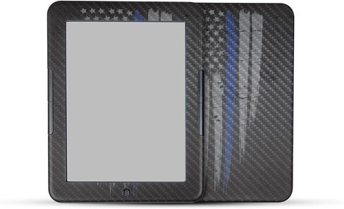 Carbon Fiber Tablet Skin Compatible with Barnes & Noble Nook GlowLight 4 (2021) - 13th Nightmare - Premium 3M Vinyl Protective Wrap Decal Cover - Easy to Apply | Crafted in The USA by MightySkins in Saudi Arabia