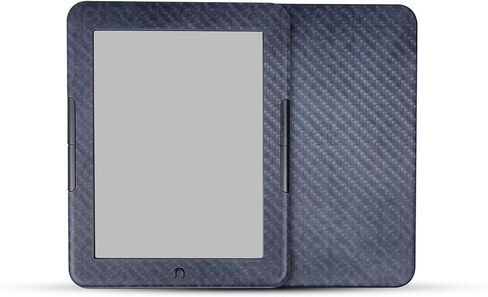 Carbon Fiber Tablet Skin Compatible with Barnes & Noble Nook GlowLight 4 (2021) - Aqua Swirl - Premium 3M Vinyl Protective Wrap Decal Cover - Easy to Apply | Crafted in The USA by MightySkins in Saudi Arabia