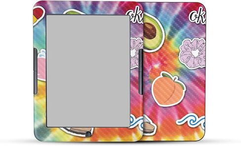 Carbon Fiber Tablet Skin Compatible with Barnes & Noble Nook GlowLight 4 (2021) - Bombs Away - Premium 3M Vinyl Protective Wrap Decal Cover - Easy to Apply | Crafted in The USA by MightySkins in Saudi Arabia