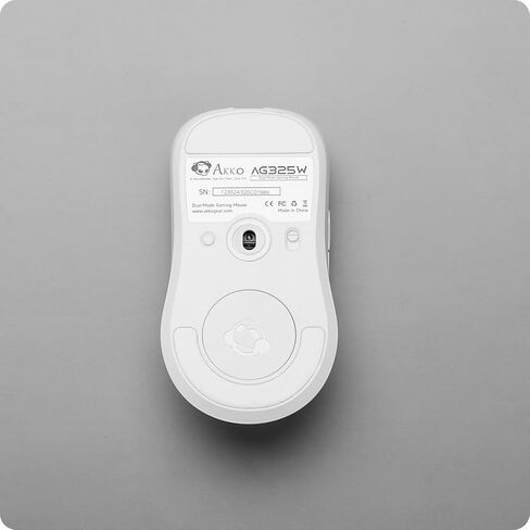 ماوس ألعاب لاسلكي Akko AG325W، ماوس ألعاب بصري أسود لاسلكي مع 3 مستويات DPI قابلة للتعديل لأجهزة الكمبيوتر المحمول/الكمبيوتر/سطح المكتب/الكمبيوتر الشخصي/iPad، متوافق مع Mac/Win in Kuwait