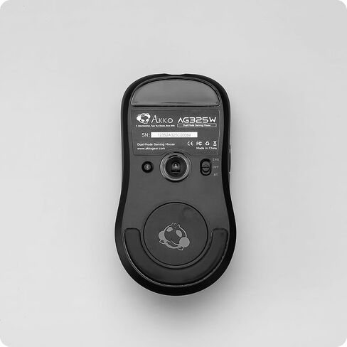Akko AG325W Wireless Gaming Mouse, Optical Cordless Black Gamer Mouse with 3 Adjustable DPI Levels for Laptop/Computer/Desktop/PC/iPad, Compatible with Mac/Win in Saudi Arabia