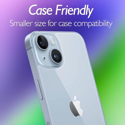 for iPhone 14 Back Screen Protector [2-Pack], iPhone 14 Back Glass Protector Rear Screen Protector for iPhone 14 (6.1 inch) in Kuwait