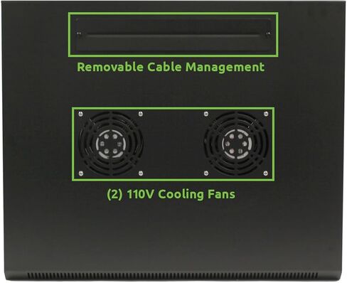 NavePoint 6U Wall Mount Network Server 19 Inch Cabinet Rack Enclosure Glass Door Lock W/Shelf in Saudi Arabia