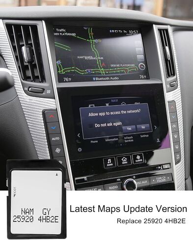 أحدث إصدار من بطاقة SD للملاحة استبدال 25920-4HB2E مناسبة لإنفينيتي JX35 M37 M56 Q70 QX50 QX56 QX60 QX80 2019-2024 لخرائط الولايات المتحدة الأمريكية/كاليفورنيا in Saudi Arabia