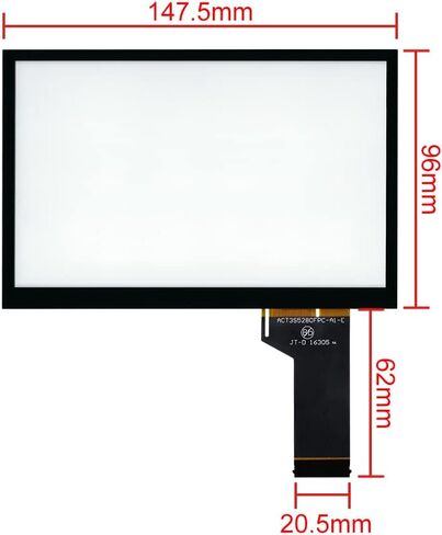 6.5 ''شاشة تعمل باللمس محول الأرقام استبدال لشركة فولكس فاجن جولف العلبة MIB200 682 راديو الملاحة الوسائط المتعددة in Kuwait