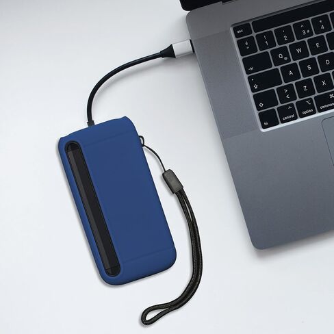 kwmobile Silicone Case Compatible with Crucial X8 SSD - Case Protective Cover for SSD Drive - Black in Saudi Arabia