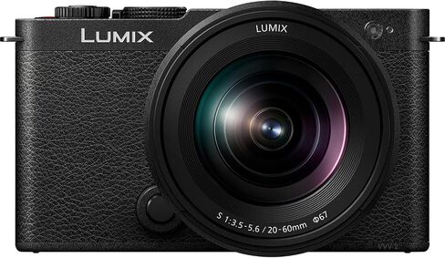 Panasonic LUMIX S9 Mirrorless Full-Frame Camera with 20-60mm F3.5-5.6 L Mount Lens - Black -Bundle with 2X 64GB Memory Card + Lilliput 7" Full HD Monitor + Video LED Light+ Rode Microphone and More in Saudi Arabia