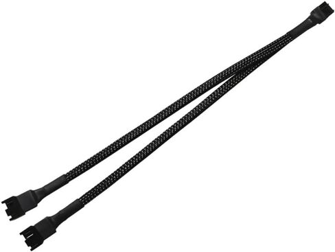 2 Pack PC Fan Splitter PWM 4 Pin CPU Fan Header Splitter Case Computer Fan Splitter in Saudi Arabia