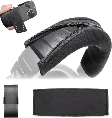 M50X Headband Cover, Dual-Layer Neoprene Headband Cushion Compatible with Audio Technica ATH M50 M50X M50XBT M50S M40X M40 M30 M Series Headphones - Premium Comfort & Headband Type Protection in Saudi Arabia