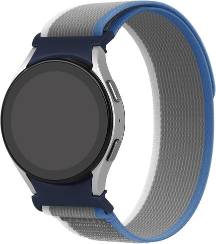 One Click Galaxy Watch 6 Band for Samsung Galaxy Watch FE 7 6 5 4 Band 40mm 44mm/6 Classic 47mm 43mm Band/4 Classic 46mm/5 Pro 45mm Band,20mm Trail Loop Nylon galaxy S6 S7 S5 S4 Watch Band Women Men in Saudi Arabia