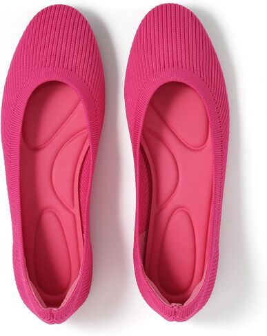 TIJN Women's Machine Washable Ballet Flats Shoes Comfortable Casual Slip on Flats Round-Toe Style(Celexa) in Saudi Arabia