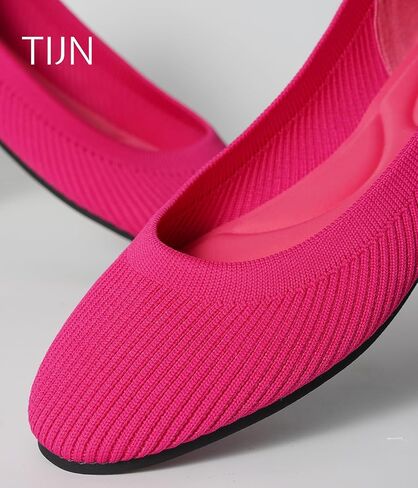 TIJN Women's Machine Washable Ballet Flats Shoes Comfortable Casual Slip on Flats Round-Toe Style(Celexa) in Saudi Arabia