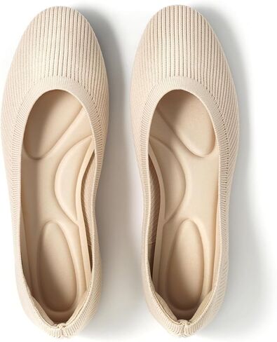 TIJN Women's Machine Washable Ballet Flats Shoes Comfortable Casual Slip on Flats Round-Toe Style(Celexa) in Saudi Arabia
