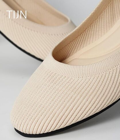 TIJN Women's Machine Washable Ballet Flats Shoes Comfortable Casual Slip on Flats Round-Toe Style(Celexa) in Saudi Arabia