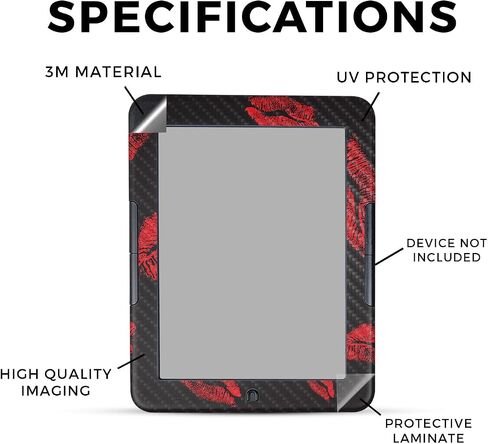Carbon Fiber Tablet Skin Compatible with Barnes & Noble Nook GlowLight 4e (2022) - Cannabis Culture - Premium 3M Vinyl Protective Wrap Decal Cover - Easy to Apply | Crafted in The USA by MightySkins in Saudi Arabia
