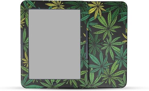 Carbon Fiber Tablet Skin Compatible with Barnes & Noble Nook GlowLight 4e (2022) - Cannabis Culture - Premium 3M Vinyl Protective Wrap Decal Cover - Easy to Apply | Crafted in The USA by MightySkins in Saudi Arabia