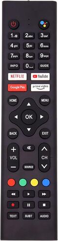 Replacement Remote Control for Sceptre Smart Android TV 8142026670099K A322BV-SRC A515CV-UMC Without Google Assistant Function in Kuwait