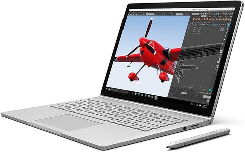 Microsoft Surface Book 13.5-Inch (128GB, 8GB RAM, Intel Core i5) (Renewed) in Saudi Arabia