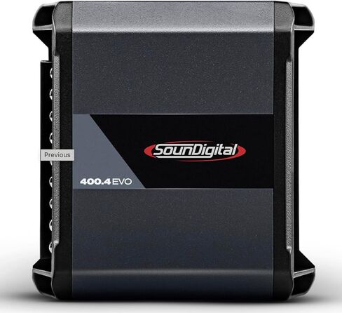 SoundDigital - مضخم صوت كامل المدى للسيارة والدراجات النارية 400X4-4 قنوات 400 وات RMS 4 أوم EVO4.0, 400.4 1 in Kuwait