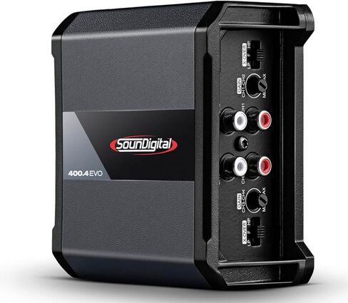 SoundDigital - مضخم صوت كامل المدى للسيارة والدراجات النارية 400X4-4 قنوات 400 وات RMS 4 أوم EVO4.0, 400.4 1 in Kuwait