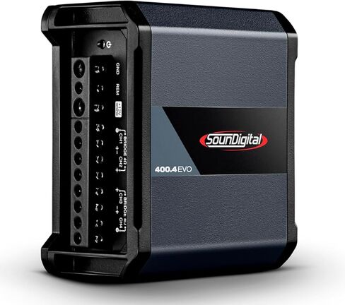 SoundDigital - مضخم صوت كامل المدى للسيارة والدراجات النارية 400X4-4 قنوات 400 وات RMS 4 أوم EVO4.0, 400.4 1 in Kuwait