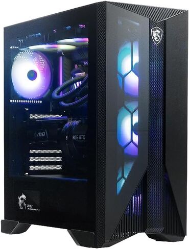 كمبيوتر مكتبي MSI AEGIS R 13NUE-448US، انتل كور i7-13700F، 16 جيجا DDR5، 1 تيرابايت M.2 NVMe SSD، RTX 4070، Win11Home (متجدد) in Saudi Arabia