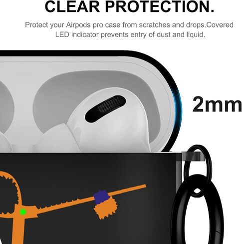 Gedicht for Airpods Pro Case، لطيف لطيف أحذية حمراء نمط TPU حالات لينة لAirpods Pro Case الجيل الأول، مقاوم للصدمات لـ Airpods Pro 2019 حافظة للرجال والنساء مع حبل وسلسلة مفاتيح in Kuwait