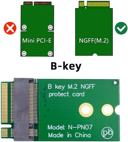 chenyang M.2 22x30mm to 22x42mm NGFF B-Key SATA SSD Upgrade Extension Protect Card Adapter for 2230 SSD LTE Card in Saudi Arabia