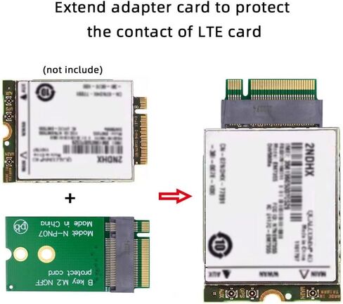 chenyang M.2 22x30mm to 22x42mm NGFF B-Key SATA SSD Upgrade Extension Protect Card Adapter for 2230 SSD LTE Card in Saudi Arabia