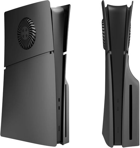 لوحات غطاء لجهاز PS5 Slim Disc Edition لجهاز PS5 Slim Premium ABS لوحات بديلة مضادة للخدش والغبار حافظة واقية لجهاز Playstation 5 Slim Accessories باللون الأحمر in Kuwait