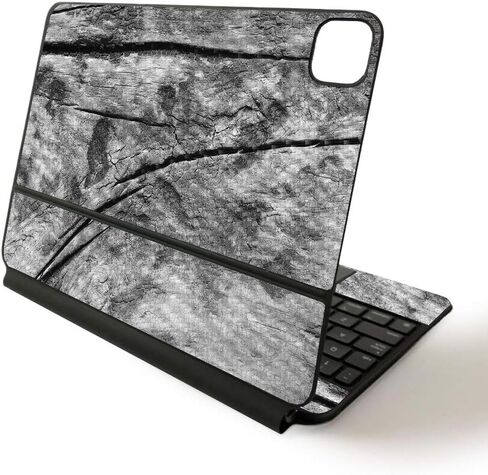 MightySkins Skin for Apple Magic Keyboard for iPad Pro 11-inch (2020) - Sushi | Protective, Durable, and Unique Vinyl Decal wrap Cover, CF-APIPSK1120-Bamboo Ohm in Saudi Arabia