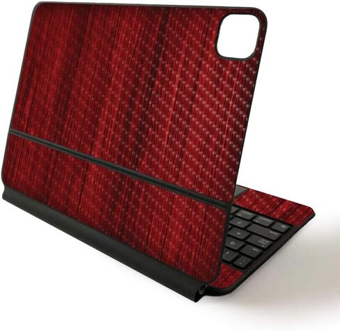 MightySkins Skin for Apple Magic Keyboard for iPad Pro 11-inch (2020) - Sushi | Protective, Durable, and Unique Vinyl Decal wrap Cover, CF-APIPSK1120-Bamboo Ohm in Saudi Arabia