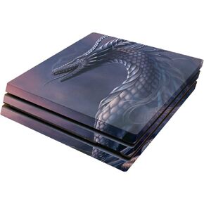 MightySkins Skin Compatible with Sony PS4 Pro Console - Dragon Fantasy | Protective, Durable, and Unique Vinyl Decal wrap Cover | Easy to Apply, Remove, and Change Styles | Made in The USA