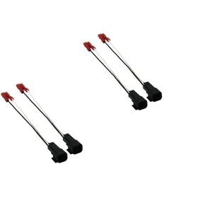 2 Pair Car Stereo Speaker Wire Connection Harness Plugs for 4 Speakers- Made for Ford: 1999-2014 F150 F-150, 2005-2016 F-250/F-350/F-450/F-550