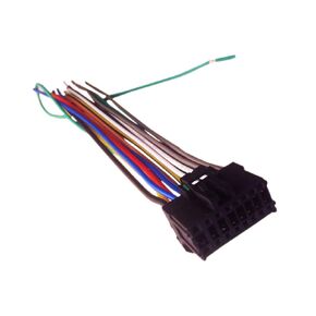 16 Pin Pioneer AVH-X1500DVD / AVH-X1600DVD Auto Stereo Radio Plug Wire Harness