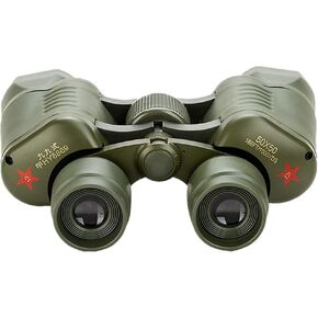 50x50 Compact Binoculars with Clear Low Light Vision, Large Eyepiece Waterproof Binocular for Adults Kids,High Power Easy Focus Binoculars for Bird Watching,Outdoor Hunting,Travel,Sightseeing (Green)