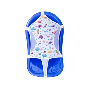 Multifunctional Baby Bath Net With Cushion - Adjustable, 5 Point Seat Support, Bath Sling, Newborn To 2 Years Age (Bathtub Is Not Included) (1 Pack)