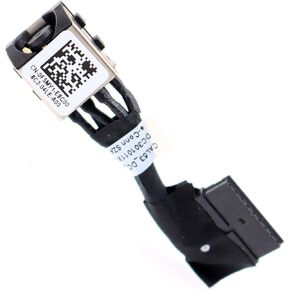 0F5MY1 F5MY1 DC Power Jack Cable Power Adapter Port Replacement for Dell G3 3379 3579 P75F 3779 P35E Gaming Laptop DC301011X00