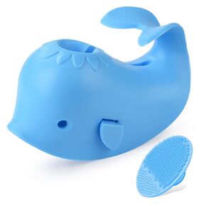Bath Faucet Cover for Kids，Bath Spout Cover for Baby are Suitable for Most Bathtub Faucet,spout Cover Bathroom Tub Adds Fun to Your Baby in The Shower.（Grayish Beige）
